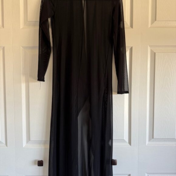 Objex Black Mesh Cover-Up Size Medium - Picture 3 of 3